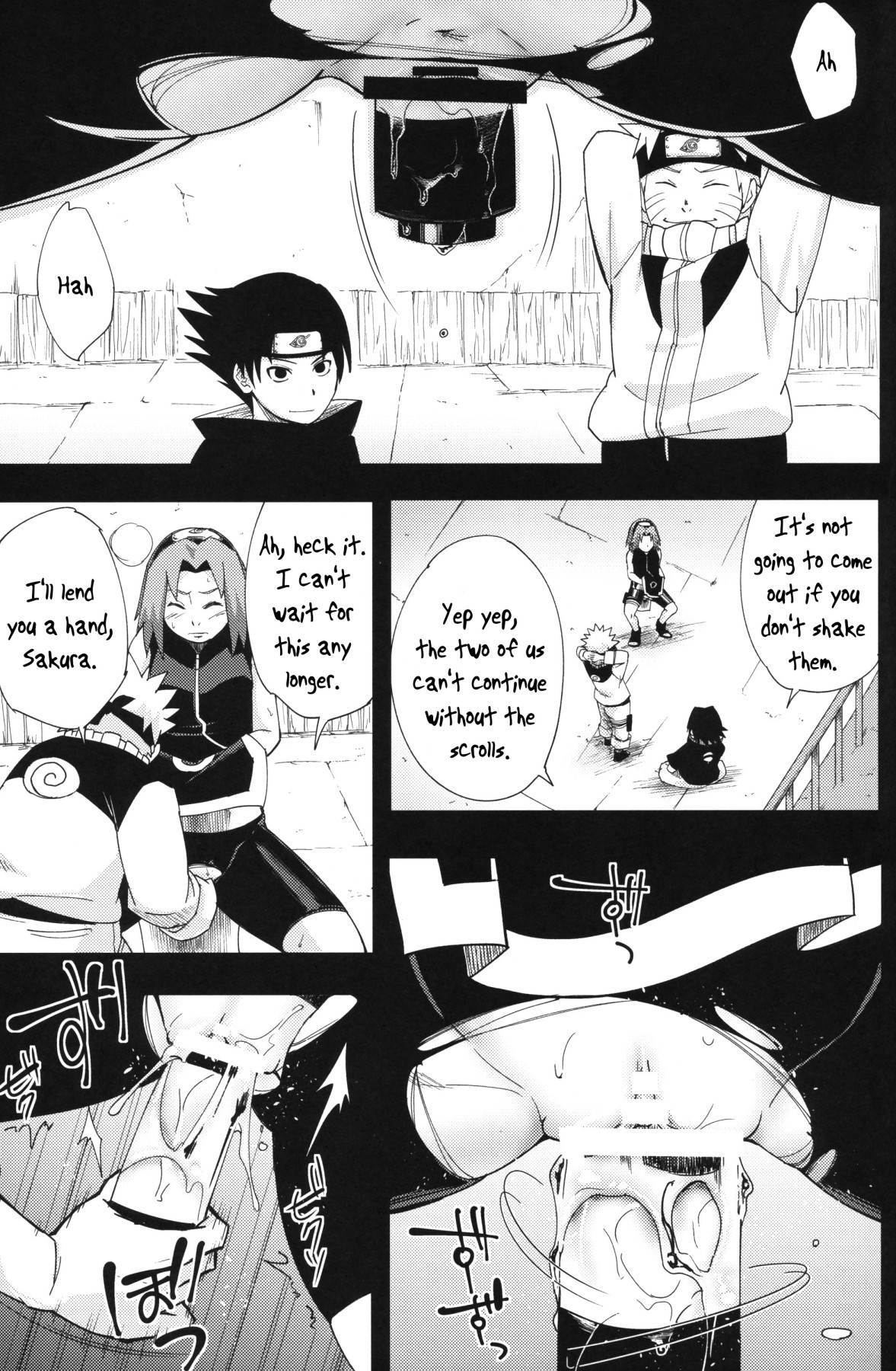 Hentai Manga Comic-v22m-How Team 7 Kills Time-Chapter Read-18